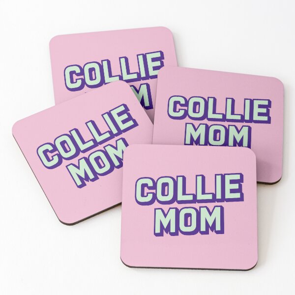 Item preview, Collie Mom Retro Beach Bubble Gum Gift  designed and sold by Guarddogdrive.