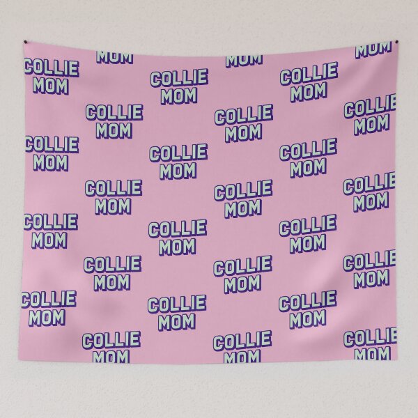 Item preview, Collie Mom Retro Beach Bubble Gum Gift  designed and sold by Guarddogdrive.