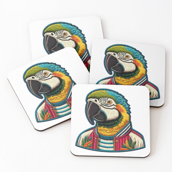 Item preview, Sex Education: Eric's Spirit Emblem - Parrot w/ Flair designed and sold by #Adulting Central.
