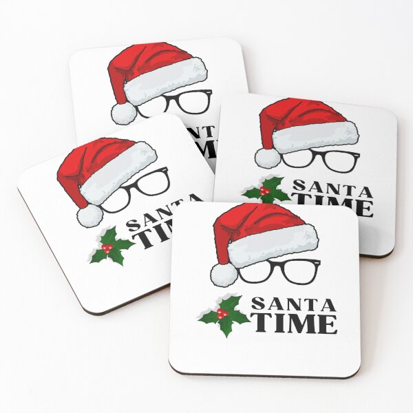 Item preview, Red black simple Christmas santa time designed and sold by Zonev.