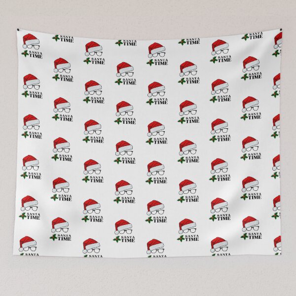 Item preview, Red black simple Christmas santa time designed and sold by Zonev.
