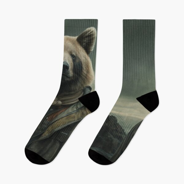 Item preview, Portrait of a bear in modern clothes designed and sold by LuckyFamily.
