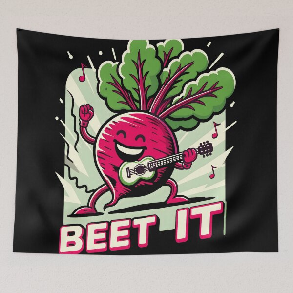Item preview, Funny Vegan Beet It  designed and sold by KitonicTees.