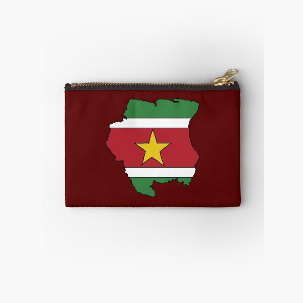 Item preview, Suriname country shape flag designed and sold by Rachael Taylor.