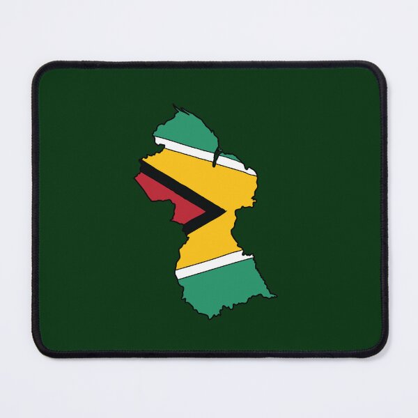 Item preview, Guyana country shape flag designed and sold by Rachael Taylor.