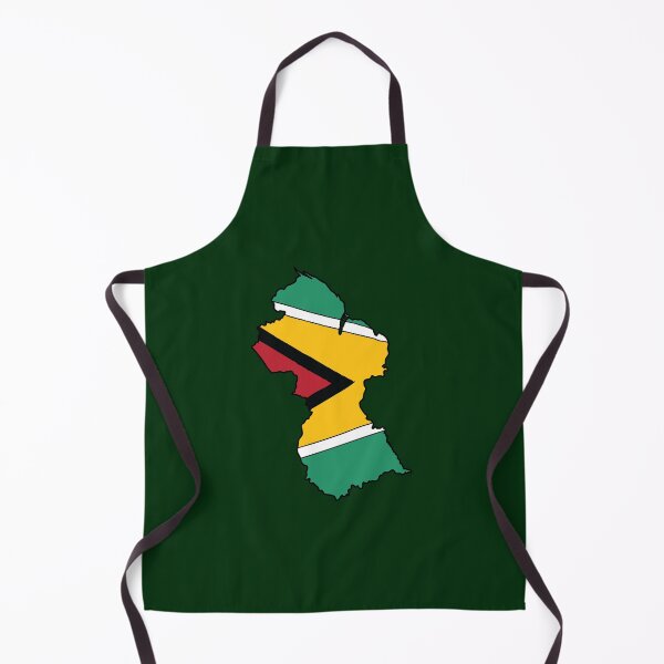 Item preview, Guyana country shape flag designed and sold by Rachael Taylor.