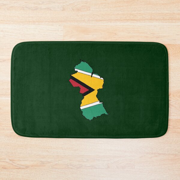 Item preview, Guyana country shape flag designed and sold by Rachael Taylor.
