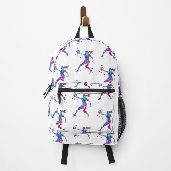 Item preview, A Handball Player Girl Hits The Ball designed and sold by Rosaliartbook.