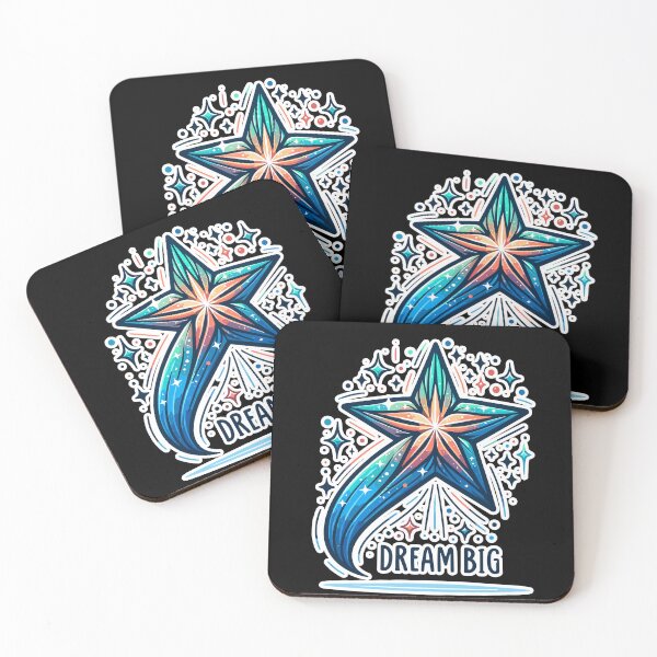 Item preview, Dream Big - shooting star Illustration designed and sold by MrERNST.