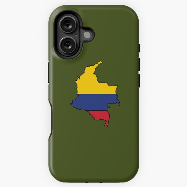 Item preview, Colombia country shape flag designed and sold by zenithcreative.