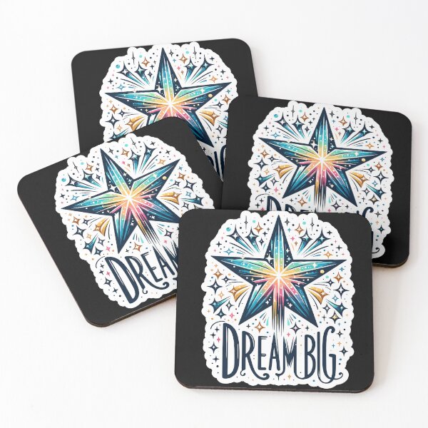 Item preview, Dream Big - shooting star Illustration designed and sold by MrERNST.