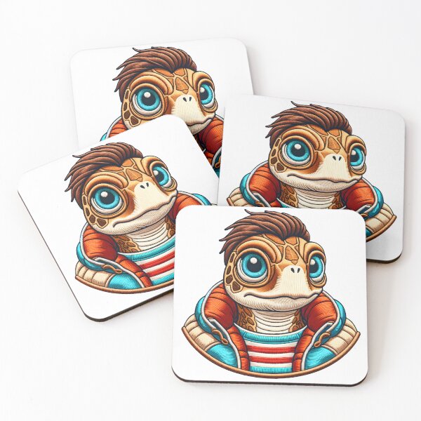 Item preview, Sex Education: Otis' Spirit Animal - Turtle in Stripes Thoughtful Art designed and sold by #Adulting Central.