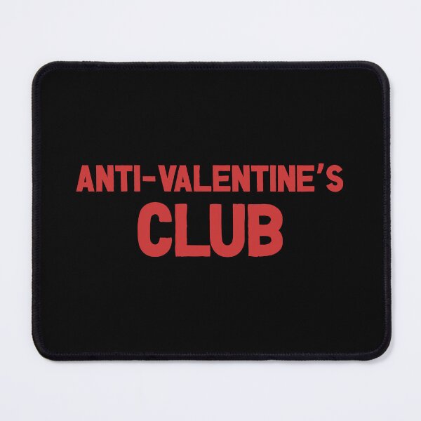 Item preview, Anti-Valentine's Club - Funny Valentine's Day, Anti-Love Humor (Red Design) 2 designed and sold by Spiprinto.
