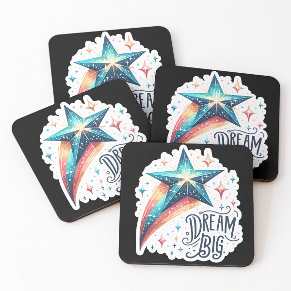 Item preview, Dream Big - shooting star Illustration designed and sold by MrERNST.
