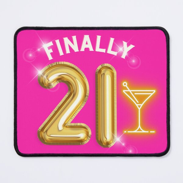 Item preview, 21 birthday hot pink designed and sold by Lydia Kelley.