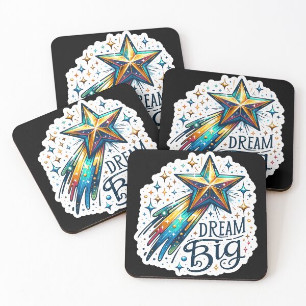 Item preview, Dream Big - shooting star Illustration designed and sold by MrERNST.