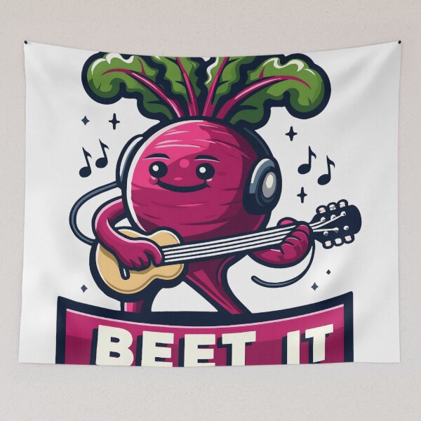 Item preview, Funny Vegan Beet It  designed and sold by KitonicTees.