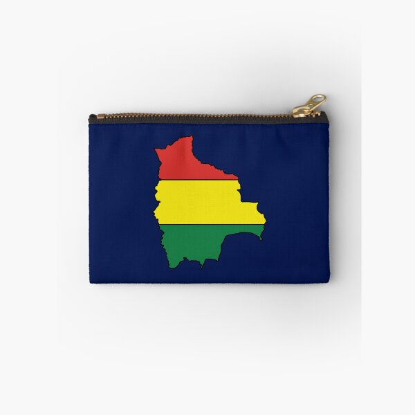 Item preview, Bolivia country shape flag designed and sold by Rachael Taylor.