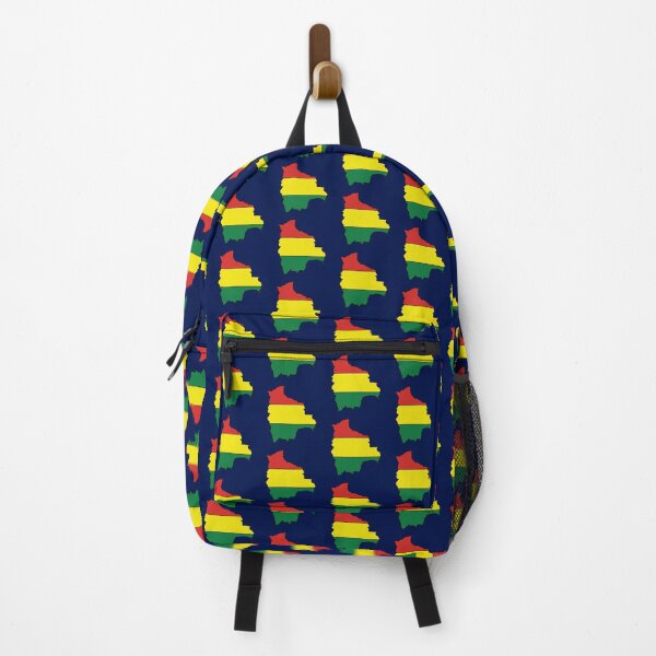 Item preview, Bolivia country shape flag designed and sold by zenithcreative.