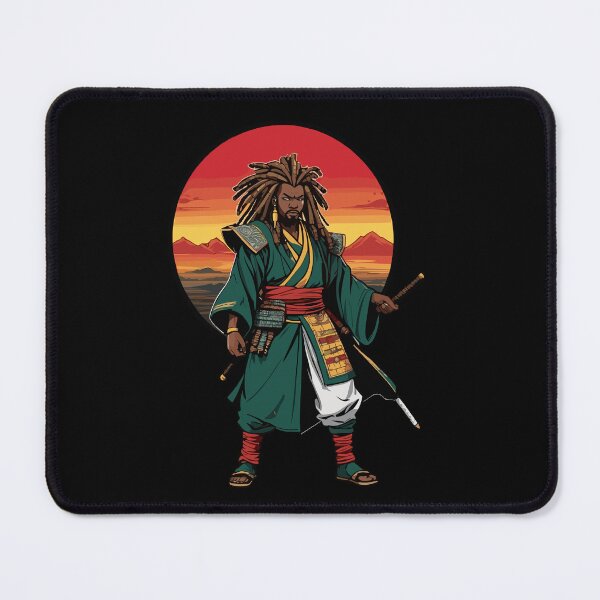 Item preview, Yasuke: African Samurai Sunset designed and sold by reggaeartgifts.
