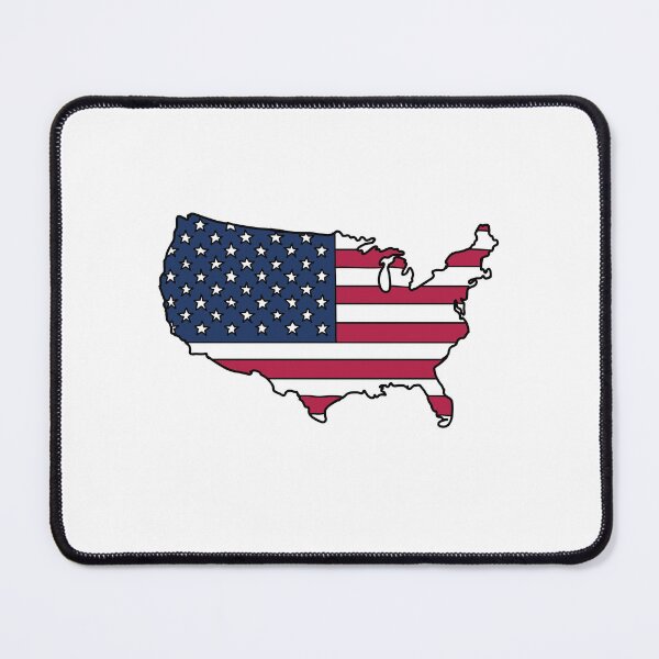 Item preview, United States country shape flag designed and sold by Rachael Taylor.