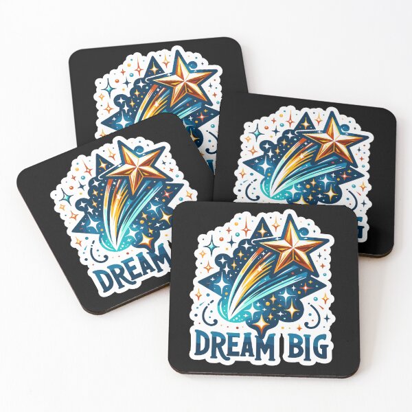 Item preview, Dream Big - shooting star Illustration designed and sold by MrERNST.