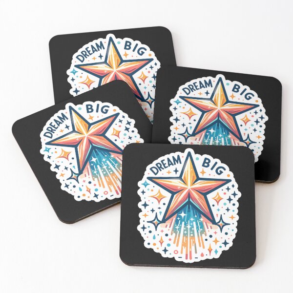 Item preview, Dream Big - shooting star Illustration designed and sold by MrERNST.
