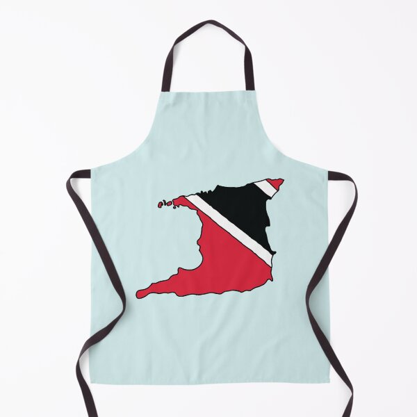 Item preview, Trinidad and Tobago country shape flag designed and sold by Rachael Taylor.