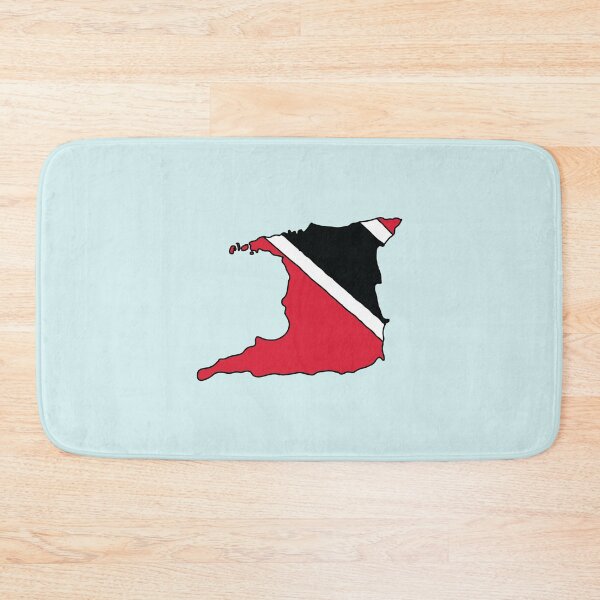Item preview, Trinidad and Tobago country shape flag designed and sold by Rachael Taylor.