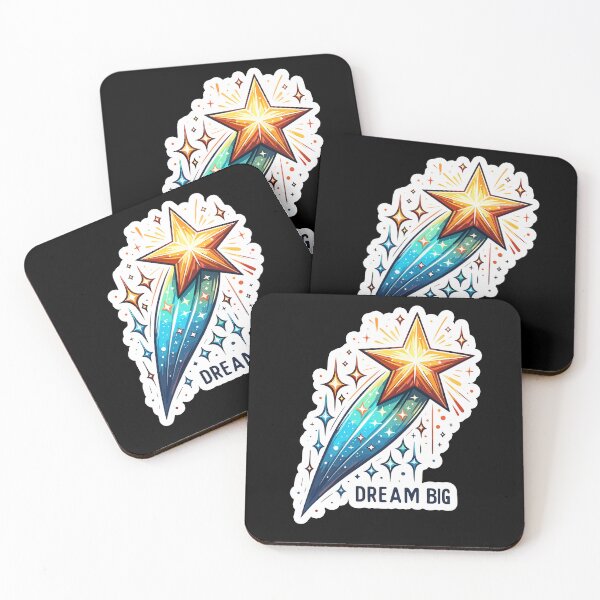 Item preview, Dream Big - shooting star Illustration designed and sold by MrERNST.