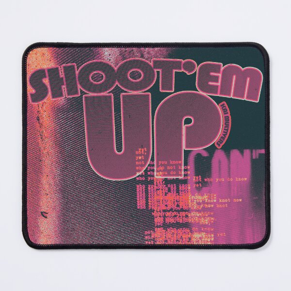 Item preview, Shoot'em UP, Psychedelic, Gradient Pink Mishko effect, Street Art. designed and sold by Kai Multiverse.