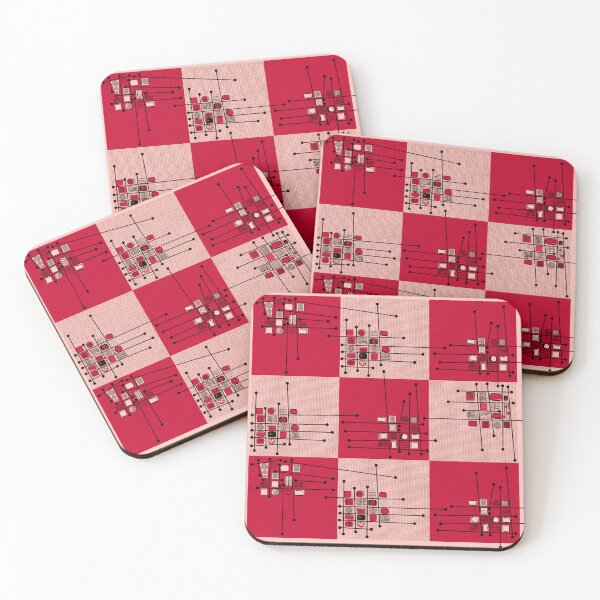 Item preview, Retro pattern No.53 - matomic chequers designed and sold by TalkingHerds.