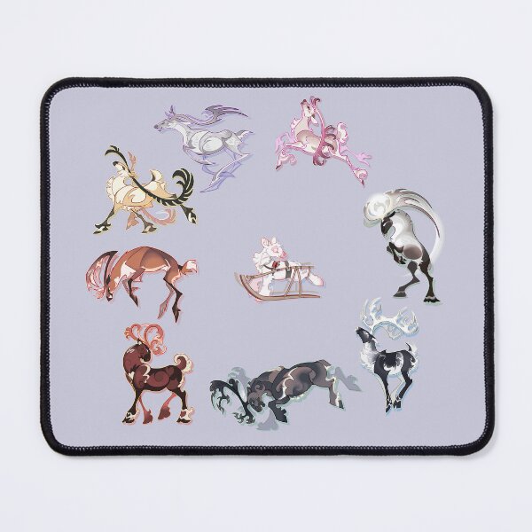Item preview, Santa's Reindeer designed and sold by shirecorn.