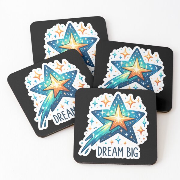Item preview, Dream Big - shooting star Illustration designed and sold by MrERNST.