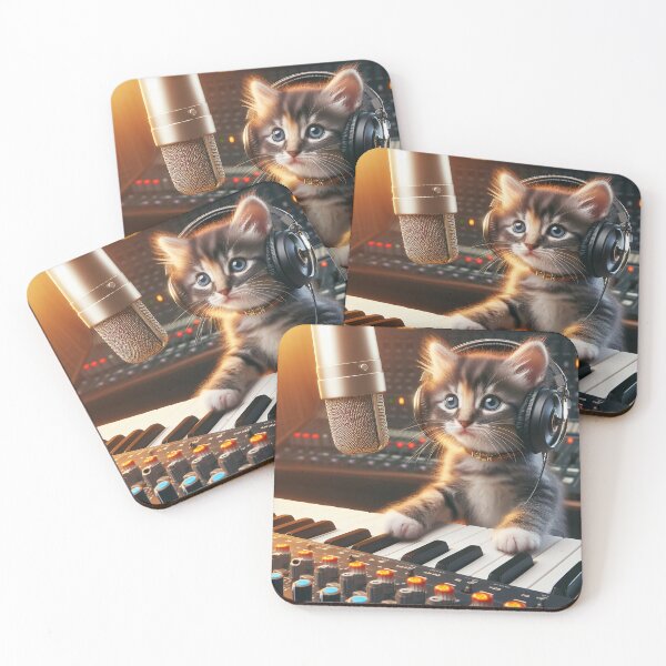 Item preview, Music Producer Kitten designed and sold by All-Kittens.