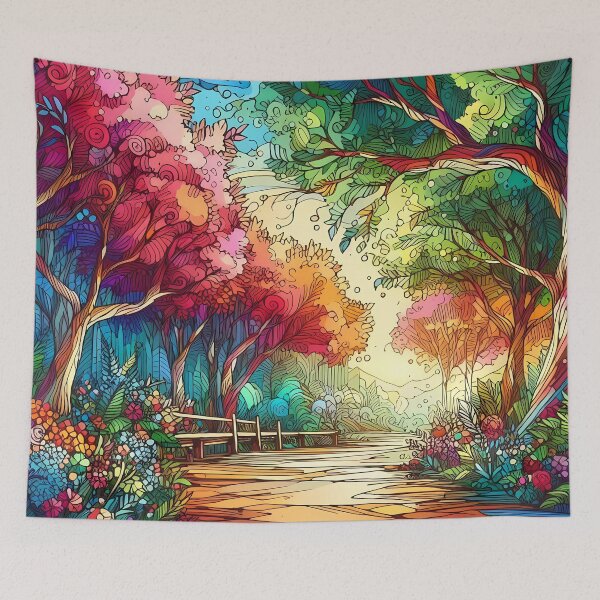 Item preview, Enchanted Forest Pathway designed and sold by Vitalka-uk.