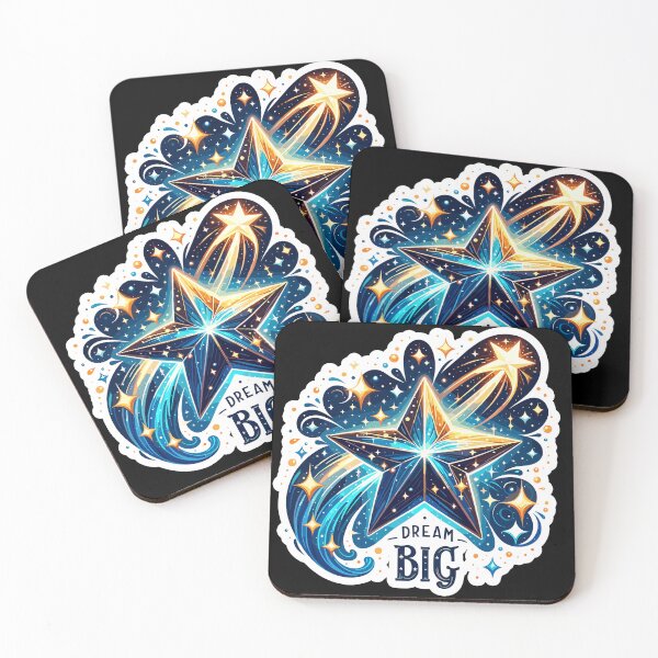 Item preview, Dream Big - shooting star Illustration designed and sold by MrERNST.