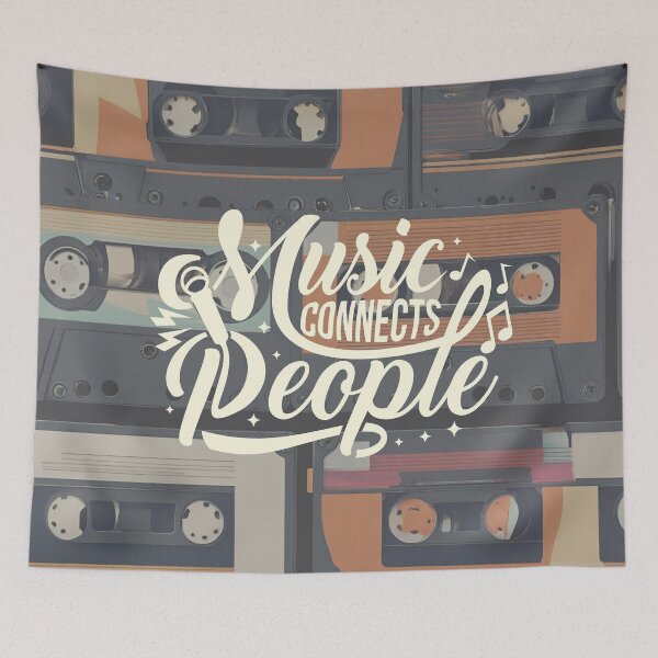 Item preview, Music Lover Retro Vintage Cassette Cool Quote For Music Lovers designed and sold by haRexia.