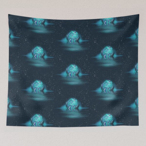 Item preview, Watery Wonder of the Universe designed and sold by AhmedTheMaker.