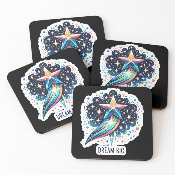 Item preview, Dream Big - shooting star Illustration designed and sold by MrERNST.