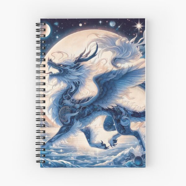 Artikelvorschau, Himmelblauer Qilin entworfen und verkauft von PatomanColor.