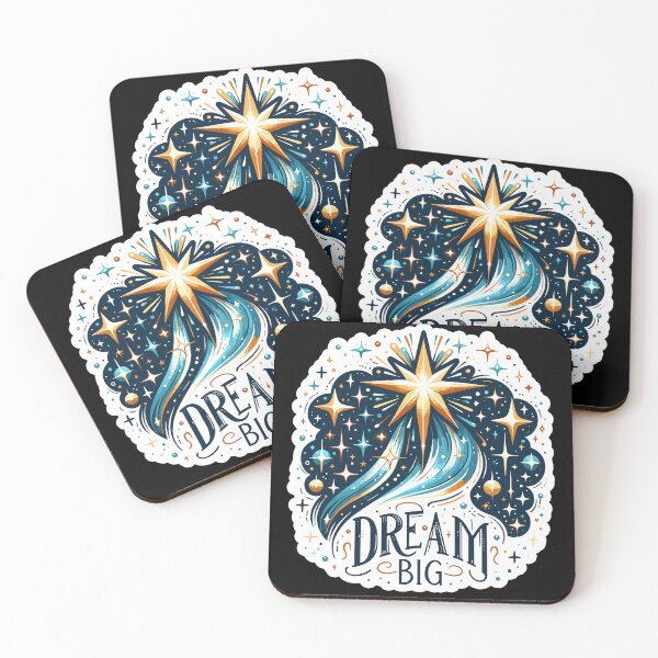 Item preview, Dream Big - shooting star Illustration designed and sold by MrERNST.