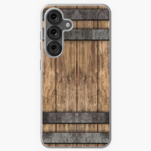 Item preview, Craft Your Spirits, Embrace History: Timeless Wooden Barrel Pattern designed and sold by Karma-n-Chaos.
