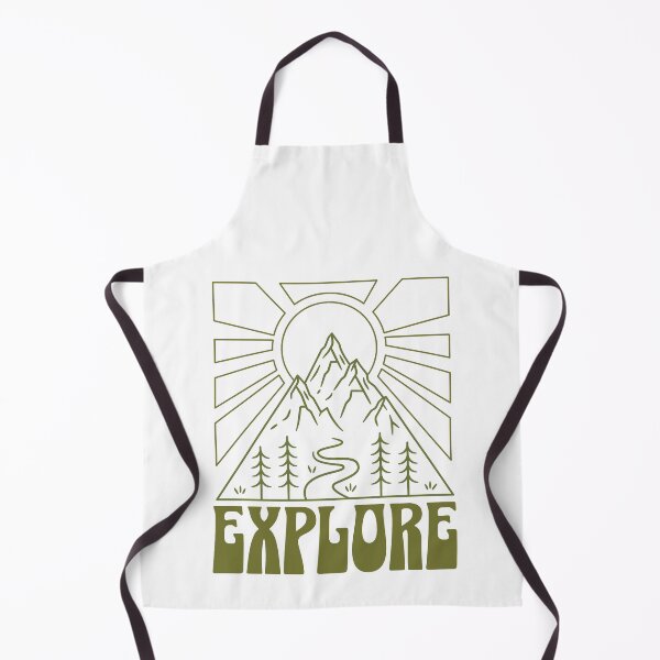 Item preview, EXPLORE: Vintage Aesthetic Camping Themed Design designed and sold by -Candy-Shop-.