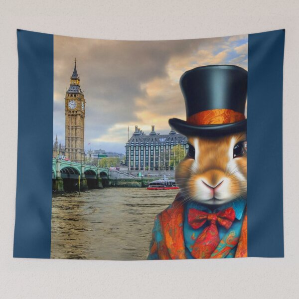 Item preview, Big Ben Bunny designed and sold by Steph Anne Best.