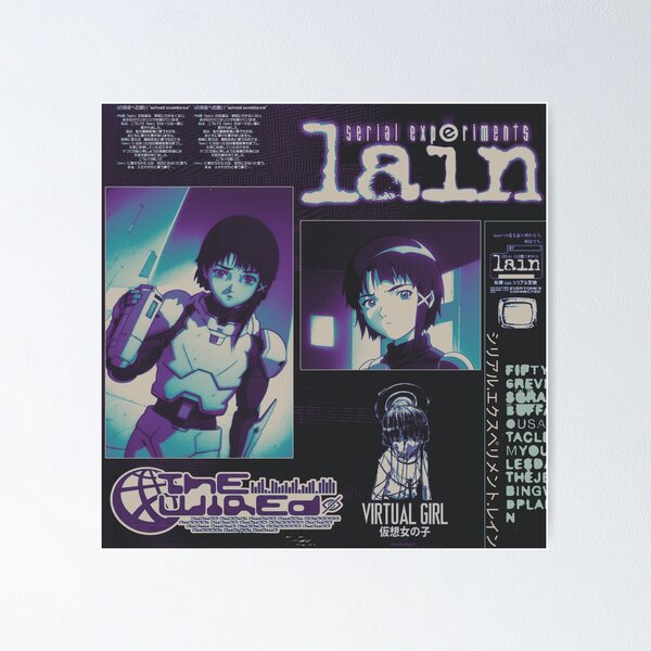 serial experiments lain アクリルアート LPサイズ - メルカリ