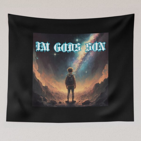 Item preview,   Im Gods Son boy looks at the stars happy christian gifts for guys and easter designed and sold by thankful-loco.