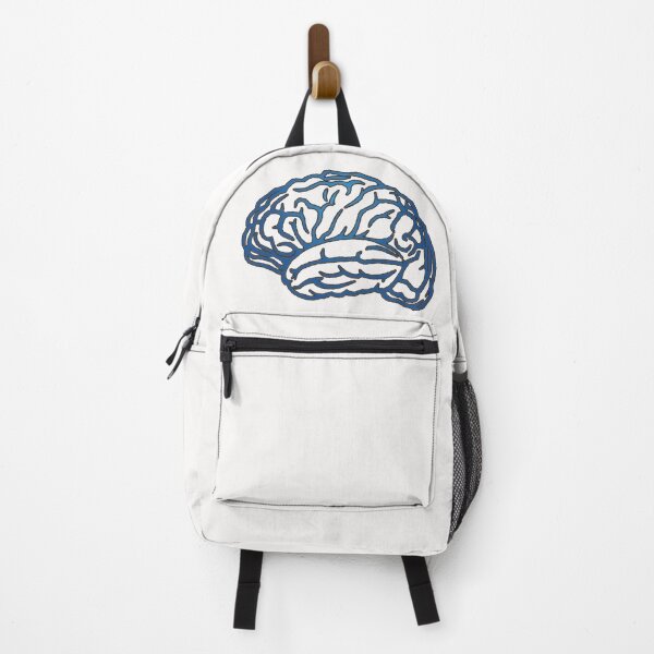 Item preview, Brain Outline - Blue, White Background designed and sold by Artsy-Chemist.