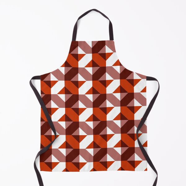 Item preview, Geometrix in red-brown designed and sold by Andrea Snuggs.