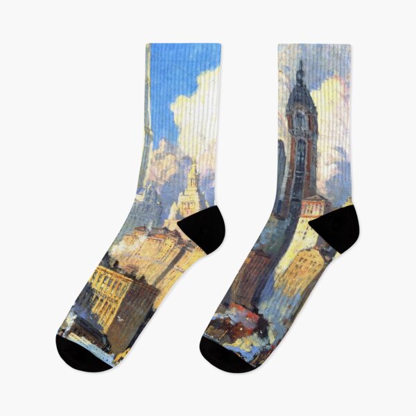 Item preview, Hudson River Waterfront  designed and sold by LadybellVintage.